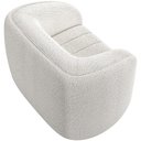 Ver imagem 6 de Kit Sofá 4 Lugares para Sala 292cm com 02 Poltronas Lazio M03 Bouclê Branco - Lyam Decor