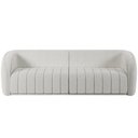 Ver mais imagens de Kit Sofá 4 Lugares para Sala 292cm com 02 Poltronas Lazio M03 Bouclê Branco - Lyam Decor