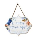 Ver imagem 1 de Placa de Porta Decoração Frases Amor Flores Sala Cozinha