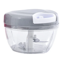 Ver imagem 1 de Cortador Manual de Vegetais – Praticidade na Cozinha!:cinza