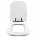 Ver imagem 2 de Assento Sed Inox - Polo/Quadra/Unic Branco c/ Metal Cromado
