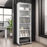 Armário Estante Multiuso Office Livreiro com 6 Portas 181,5cm - 4