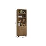 Armário Estante Multiuso Office Livreiro com 6 Portas 181,5cm - 10