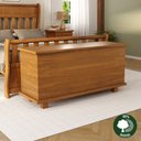 Ver imagem 2 de Baú para Peseira Solteiro 100% Madeira