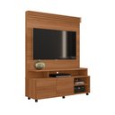 Ver imagem 2 de Home Rack Berlim Lukaliam Móveis com Rodízios – Rack para Tv até 60” Moderno