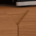 Ver imagem 5 de Home Rack Berlim Lukaliam Móveis com Rodízios – Rack para Tv até 60” Moderno