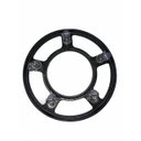 Ver imagem 2 de Rodizio Redondo 35x35 light 160kg Aluminio - preto