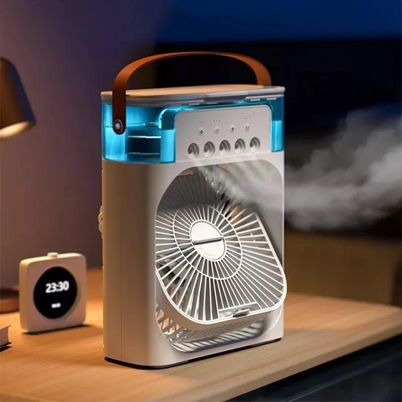 Mini Ar Cond. 4 em 1 Ventilador Umidificador 10w 600ml - 9