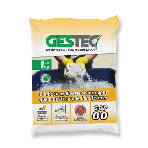 Gestec Gcp Aditivo Plastificante para Gesso