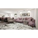 Ver imagem 5 de Poltrona Giratória Pétala em Linho Premium 09-rosê Sua Casa Decorações