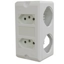 Ver imagem 1 de Conjunto de 2 Tomadas de 20 Amperes Poliwetzel Pvc - E017212055 - Wetzel