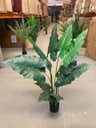 Ver imagem 7 de Planta Artificial Taro Orelha Elefante Decoração Sala 1.20m