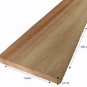 Ver imagem 3 de Tábua Aparelhada 9,5cm x 100cm x 0,9cm Jardim e Varanda Madeira do Brasil