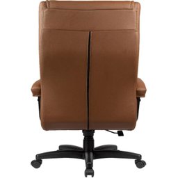 Cadeira Presidente para Escritório com Mola Ensacada Marrom - 3