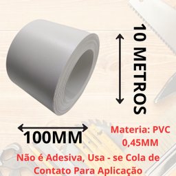 Fita de Borda Pvc para Mdf Off White Suave Sense 100mm X 10m Acabamento Moveis Revestimento Duratex - 3