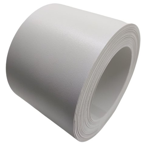 Fita de Borda Pvc para Mdf Off White Suave Sense 100mm X 10m Acabamento Moveis Revestimento Duratex
