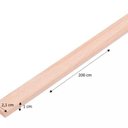 Ver imagem 2 de Ripa Aparelhada 2,1 cm X 200cm x 1,0 cm Madeira do Brasil Marrom/Rosa Woodforce