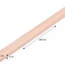 Ver imagem 2 de Ripa Aparelhada 2,1cm x 100cm x 1,0cm Jardim e Varanda Madeira do Brasil