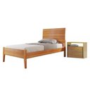 Ver imagem 1 de Conjunto Quarto de Solteiro Cama de Solteiro e Mesa de Cabeceira 2 Gavetas Unique