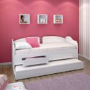 Ver imagem 1 de Sofá Cama de Solteiro com 2 Gavetas e Cama Auxiliar 193cm Ditália