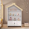 Estante Infantil Casinha Mdf/madeira 2 Portas Casatema - 1
