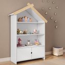 Ver imagem 2 de Estante Infantil Casinha Mdf/madeira 2 Portas Casatema MadeiraOriginals