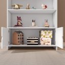 Ver imagem 3 de Estante Infantil Casinha Mdf/madeira 2 Portas Casatema MadeiraOriginals