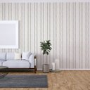 Ver imagem 2 de Papel de Parede Listrado com Efeito de Textura Linha - Rayas