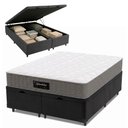 Ver imagem 1 de Cama Box Baú Colchão King Molas Ensacadas Splendido Munhoz