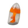 Copo com Alça e Bico de Silicone 220ml Laranja Clingo - 2
