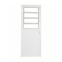 Ver imagem 3 de Porta Basculante Lambril Alumínio 2,10 x 70 Branco Abertura Direita Hale Esquadrias