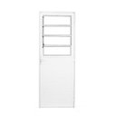 Ver imagem 4 de Porta Basculante Lambril Alumínio 2,10 x 70 Branco Abertura Esquerda Hale Esquadrias
