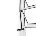 Ver imagem 7 de Porta Basculante Lambril Alumínio 2,10 x 70 Branco Abertura Esquerda Hale Esquadrias