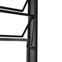 Ver imagem 6 de Porta Basculante Lambril Alumínio 2,10 X 80 Preto Abertura Direita