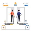 Ver imagem 7 de Porta Basculante Lambril Alumínio 2,10 X 80 Preto Hale Esquadrias Abertura Esquerda