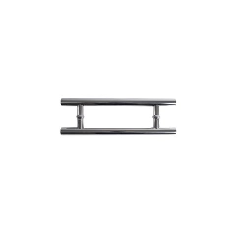 Puxador H Tubular 32mm x 300mm x 450mm Inox Polido