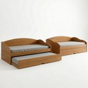 Ver imagem 2 de Conjunto 2 Bicama Solteiro em MDF/MDP Funny Iii Marrom/Cinamomo