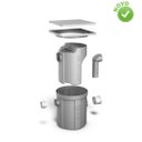 Ver imagem 3 de Caixa de Gordura C/cesto Super 41,5x41,5x53 43l Durin