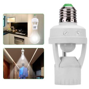Soquete Sensor de Movimento e Presença Lampada Bocal E-27