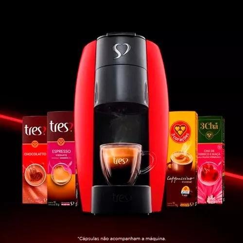 Cafeteira Expressa Lov Multi Bebidas Três Corações Vermelha - 7