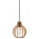 Ver imagem 4 de Pendente Bali E27 Rustico Mdf Restaurante Luz Sala Moderno