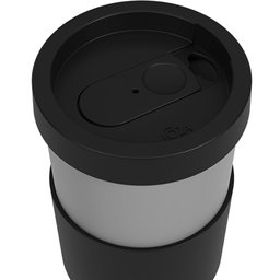 Copo Nutri com Tampa 500ml Cinza e Preto Coza - 2