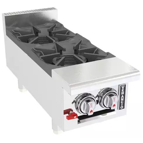 Fogão a Gás Glp 12" de Mesa 2 Bocas Genesis New G12CT12BN Venâncio