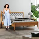 Ver mais imagens de Conjunto Cama Casal Queen 160cm Vivare e 2 Mesa de Cabeceira 3 Gavetas Unique