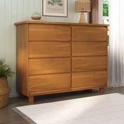 Cômoda 8 Gavetas 150x116x52 Cm Classic - 2