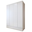 Ver imagem 4 de Conjunto 2 Guarda-Roupa 4 Portas 3 Gavetas 100% MDF Urbano