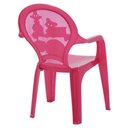 Ver imagem 6 de Cadeira Infantil Tramontina Rosa Encosto Vazado 56cm 24m+