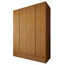 Ver imagem 3 de Conjunto 2 Guarda-Roupa 4 Portas 3 Gavetas 100% MDF Urbano