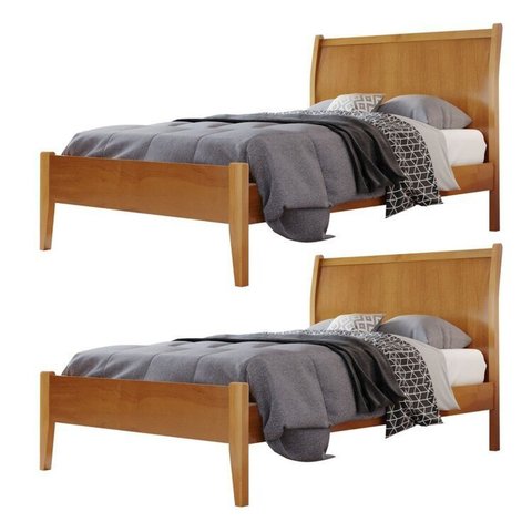 Conjunto 2 Cama Solteiro 90cm Classic