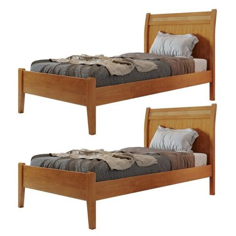 Conjunto 2 Cama Solteiro 90cm Esmeralda